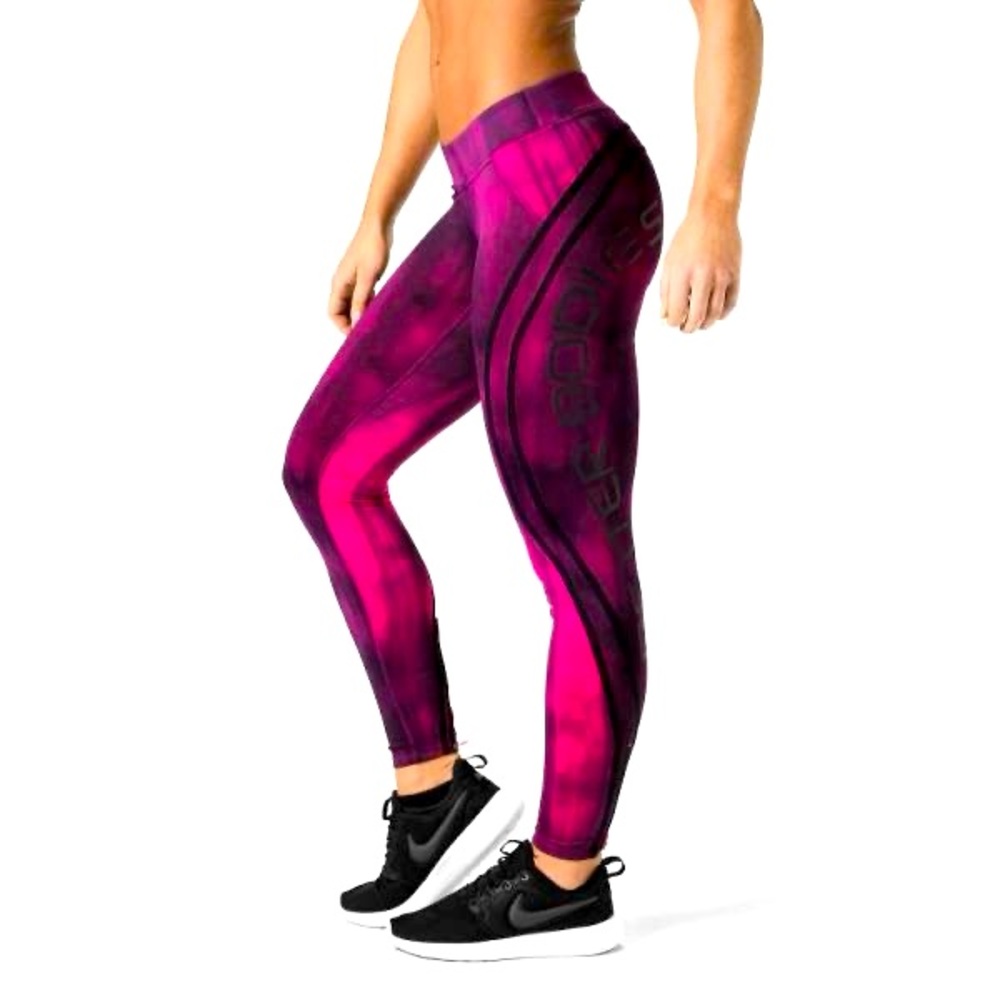 Better Bodies Hot Pink Grunge Leggings